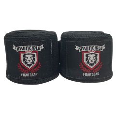 Invincible Premium 180" Mexican Style Elastic Handwraps with Hook and Loop Closure
