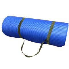 Amber 1/2-Inch Extra Thick Exercise Yoga Mat with Carrying Strap